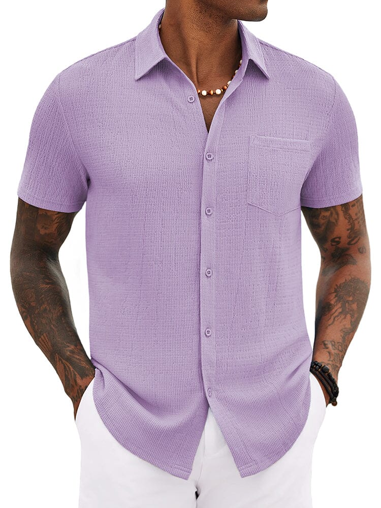 Casual Summer Textured Shirt (US Only)