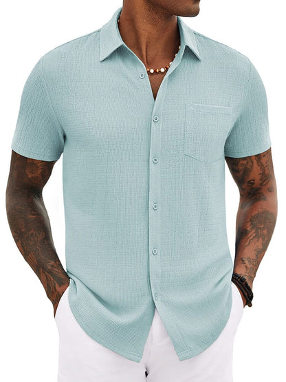 Casual Summer Textured Shirt (US Only)