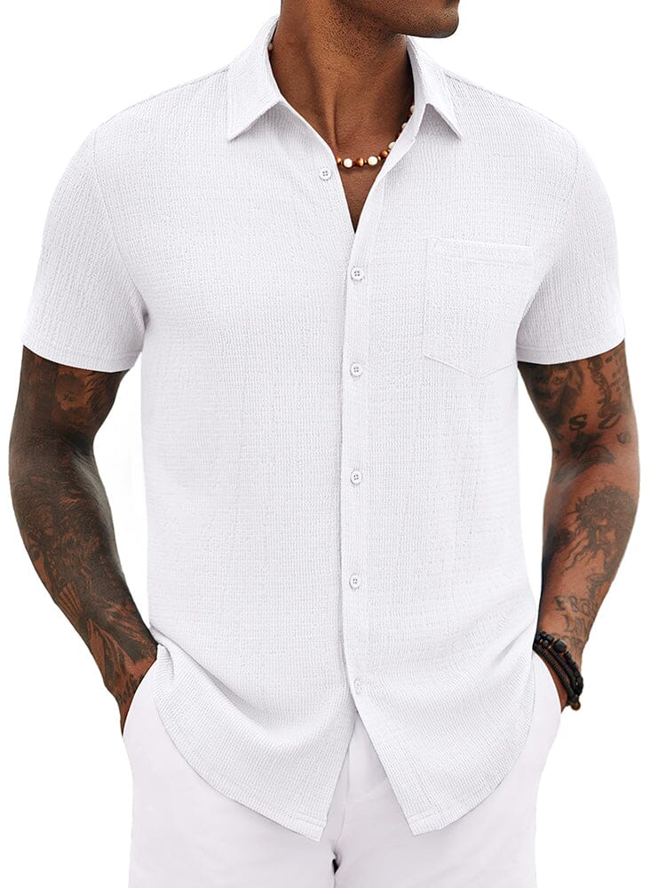 Casual Summer Textured Shirt (US Only)