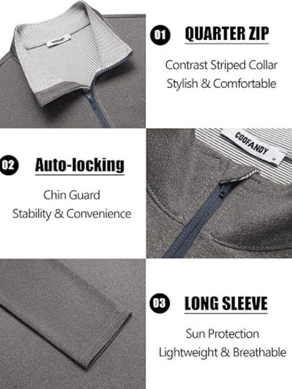 Performance 1/4 Zip Golf Pullover (US Only)