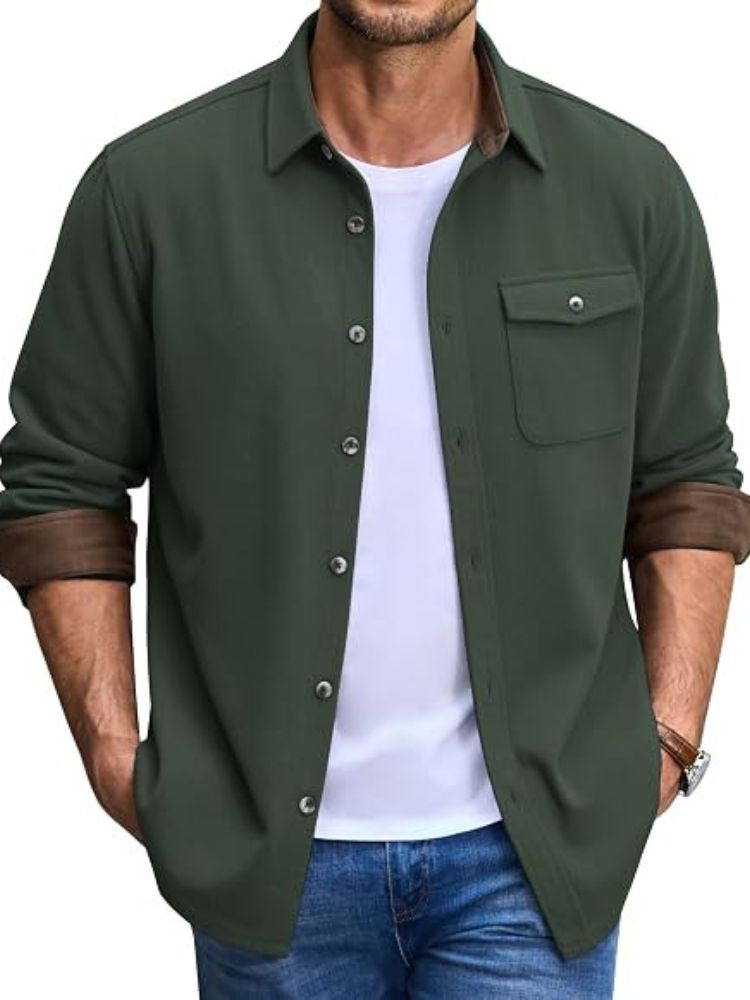 Soft Brushed Flannel Shirt Jacket (US Only)