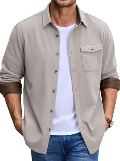Soft Brushed Flannel Shirt Jacket (US Only)