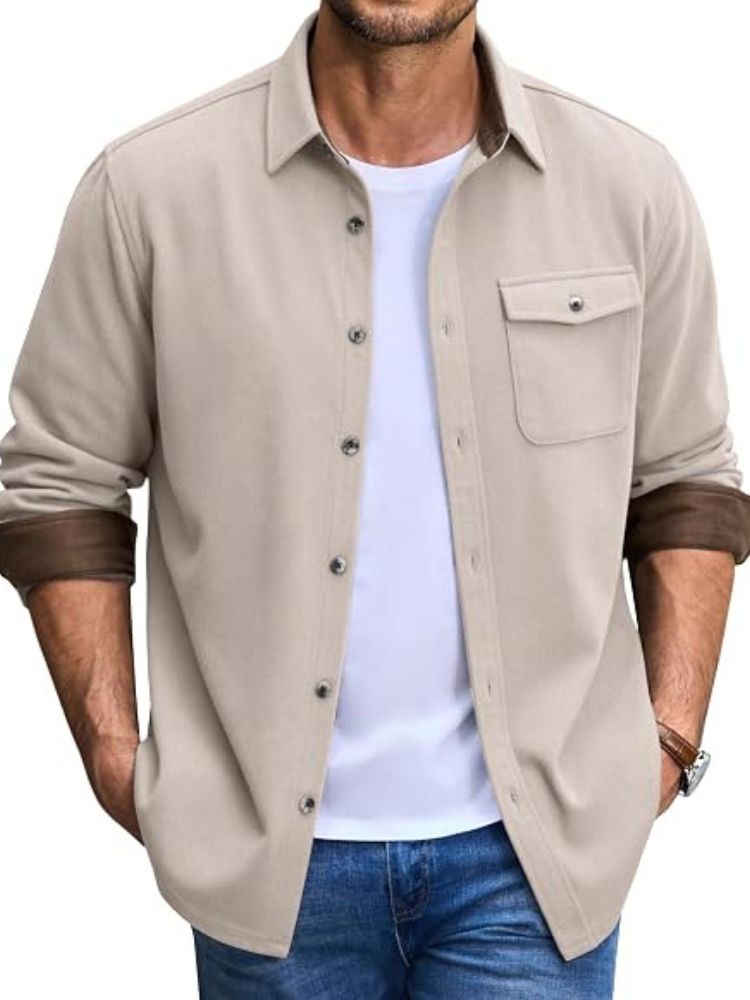 Soft Brushed Flannel Shirt Jacket (US Only)