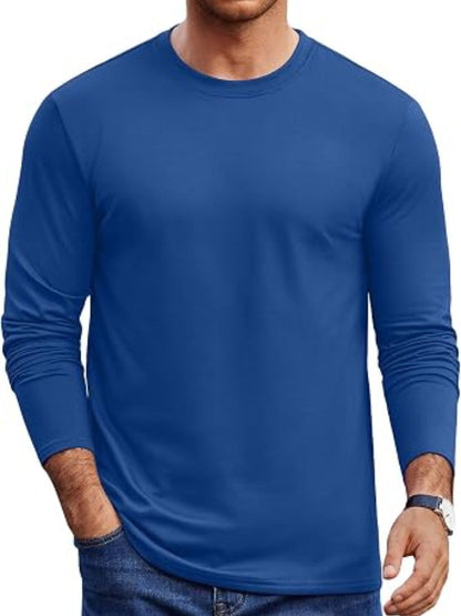 Fleece-Lined Thermal Crew Neck Base Layer Shirt (US Only)