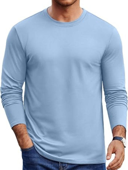 Fleece-Lined Thermal Crew Neck Base Layer Shirt (US Only)