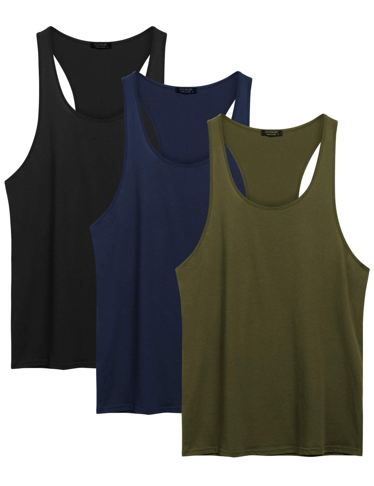 Men's 3 Pack Cotton T-Shirts (US Only)