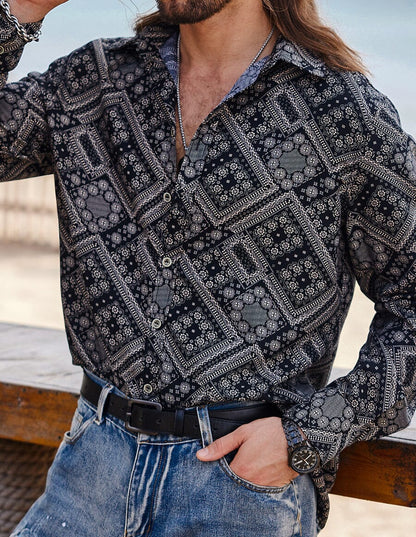 Pattern Texture Shirt