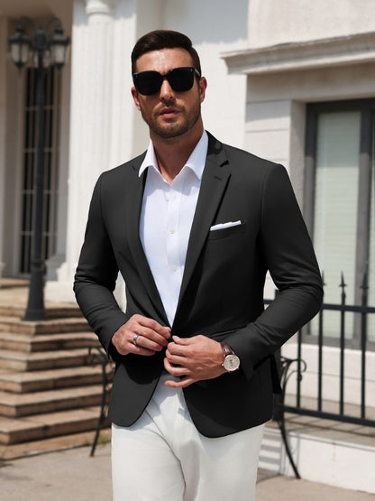 Classic Casual Tailored Suit Jacket (US Only)