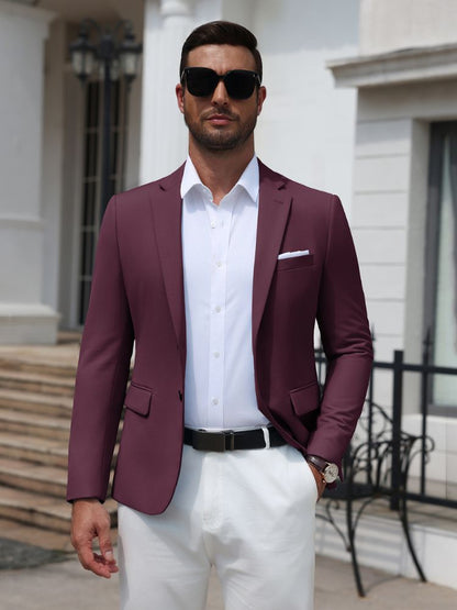 Classic Casual Tailored Suit Jacket (US Only)