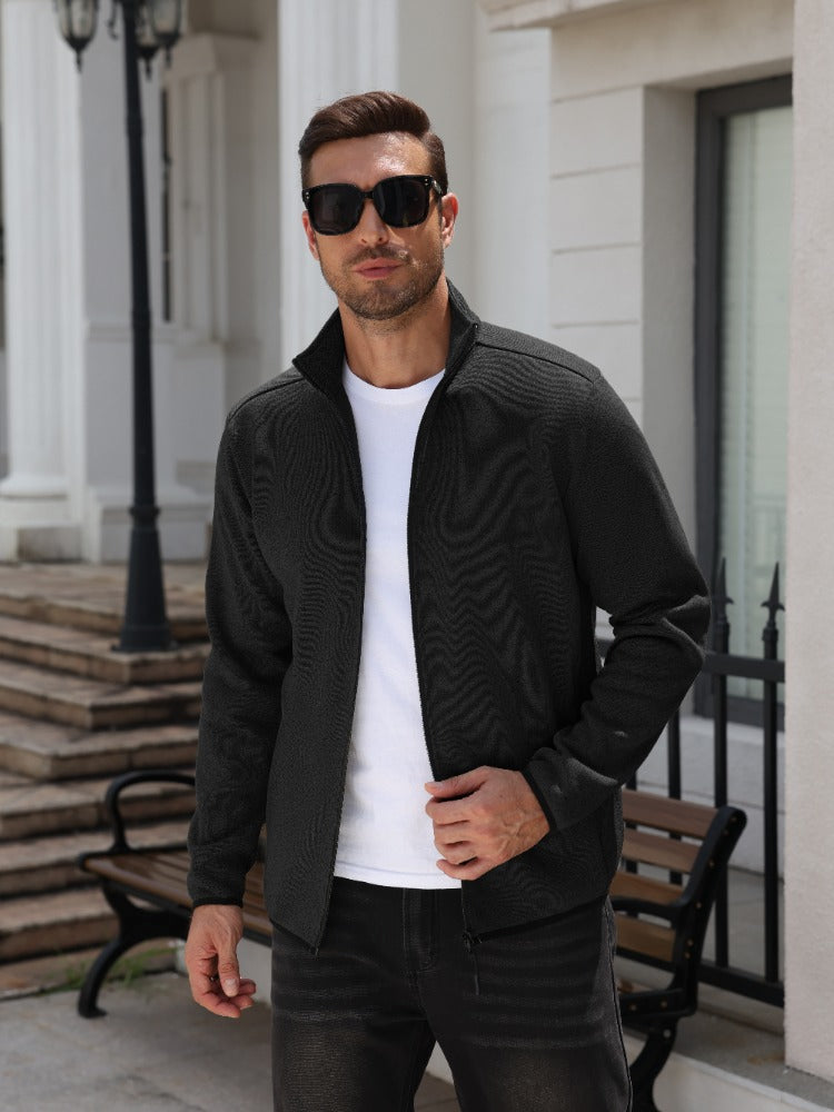 Full Zip Knit Cardigan Sweater Coat (US Only)