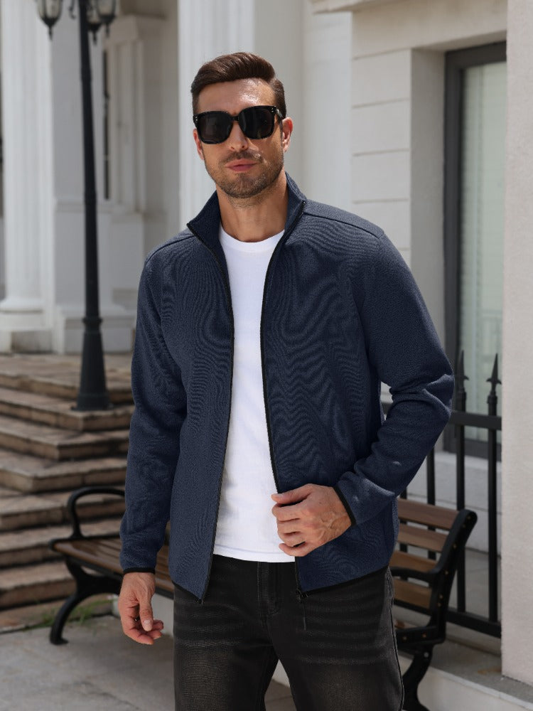 Full Zip Knit Cardigan Sweater Coat (US Only)