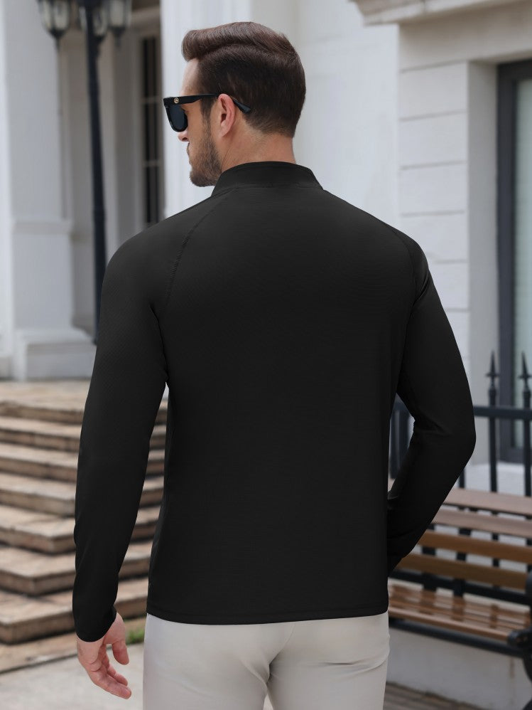 Quick Dry Quarter Zip Athletic Pullover (US Only)