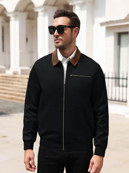Western Corduroy Collar Bomber Jacket (US Only)