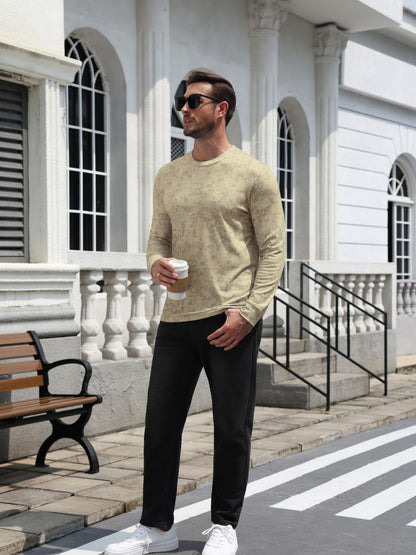 Slim Fit Tree Branch Camo Long Sleeve T-Shirt (US Only)
