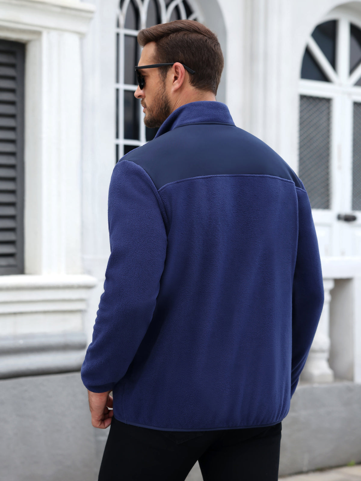 Lightweight Quarter-Zip Polar Fleece Pullover Jacket (US Only)