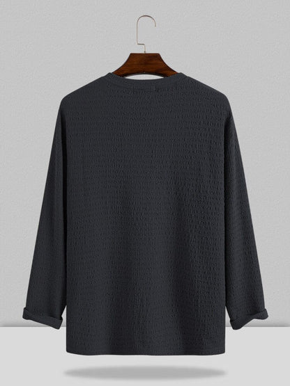 Small V-neck long-sleeved Shirt