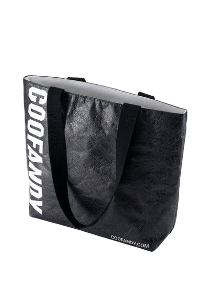 Eco-Friendly DuPont Crinkle Texture Tote Bag