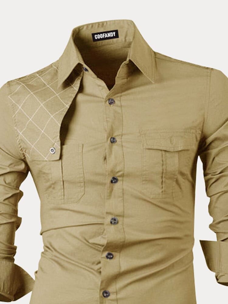 Classic 100% Cotton Cargo Shirt