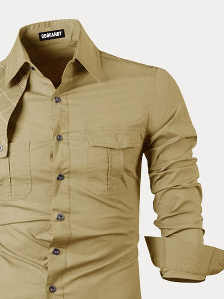 Classic 100% Cotton Cargo Shirt