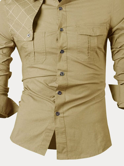 Classic 100% Cotton Cargo Shirt