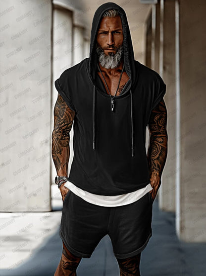 Hooded Street Luxe Tank Top Set (Live Only)