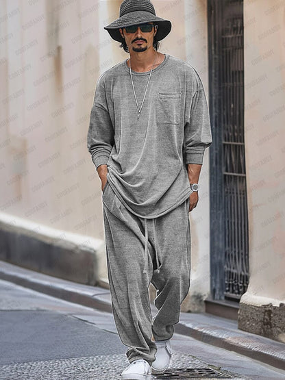 Simple Loose Fit 2-Piece Set (Live Only)