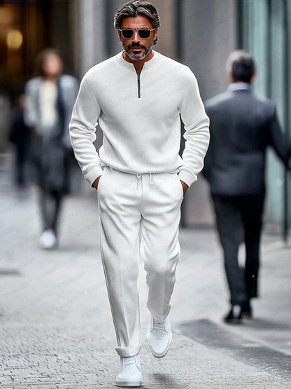Urban Fashion Simple Tracksuit Set (Live Only)