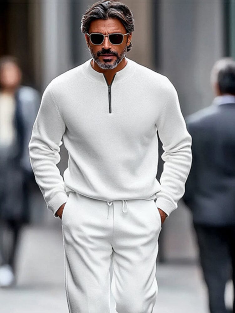 Urban Fashion Simple Tracksuit Set (Live Only)