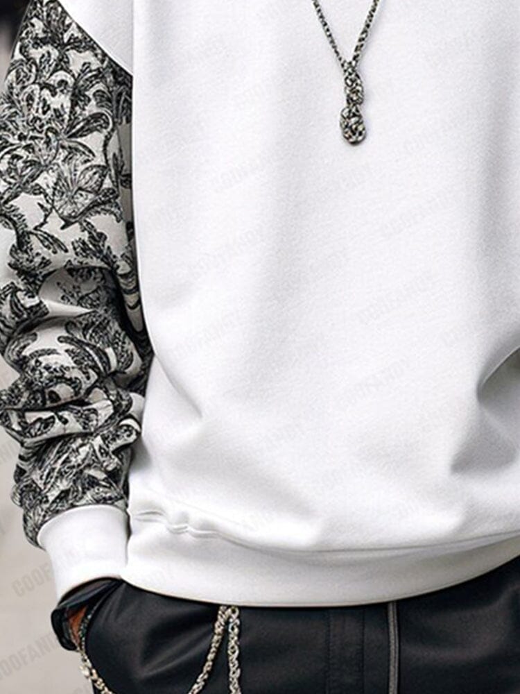 Leisure Paisley Print Sweatshirt