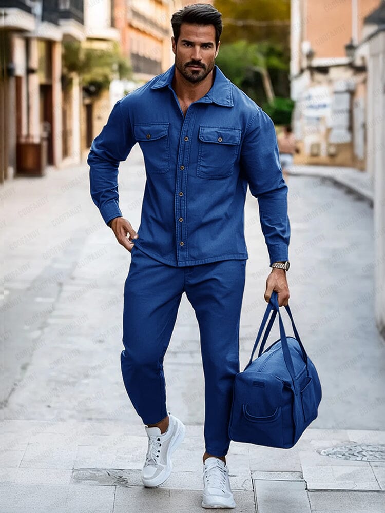 Urban Fashion 100% Cotton Cargo Set