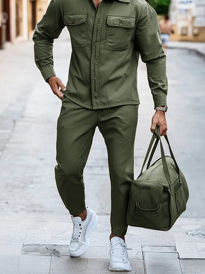 Urban Fashion 100% Cotton Cargo Set