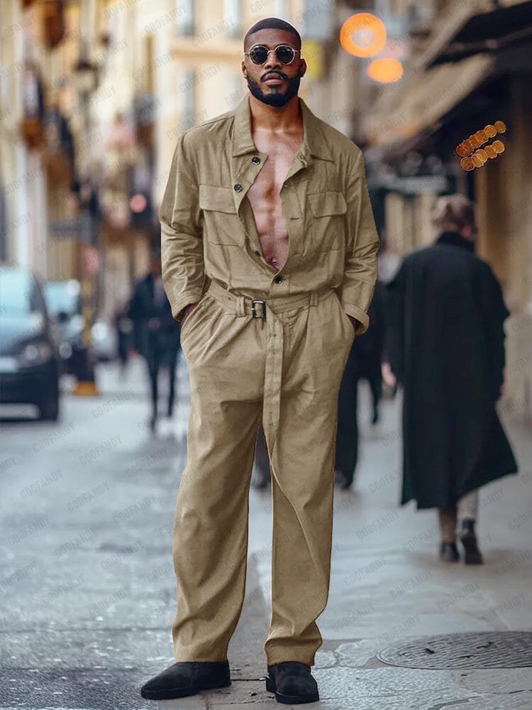 Trendy Utility 100% Cotton Jumpsuit