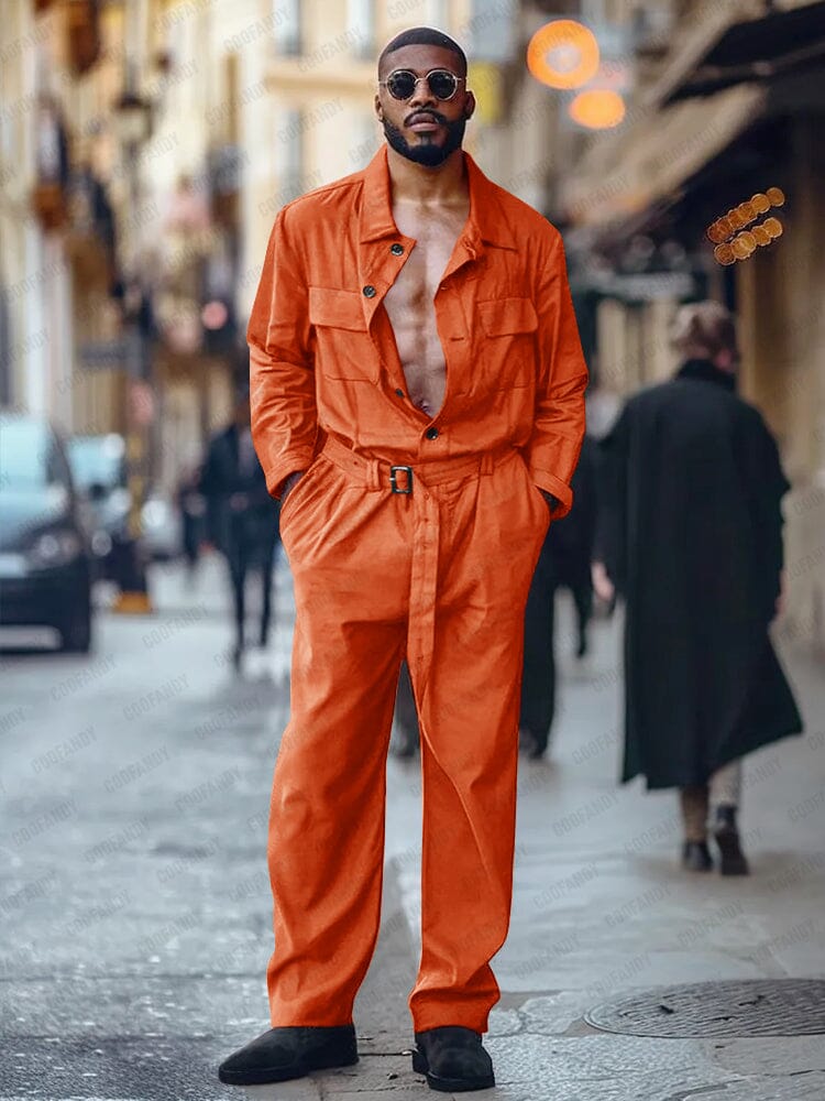 Trendy Utility 100% Cotton Jumpsuit
