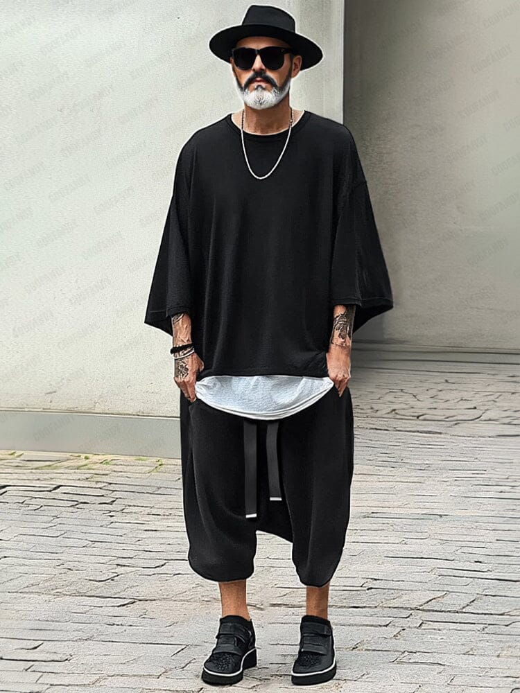 Versatile Faux Layer T-shirt Set