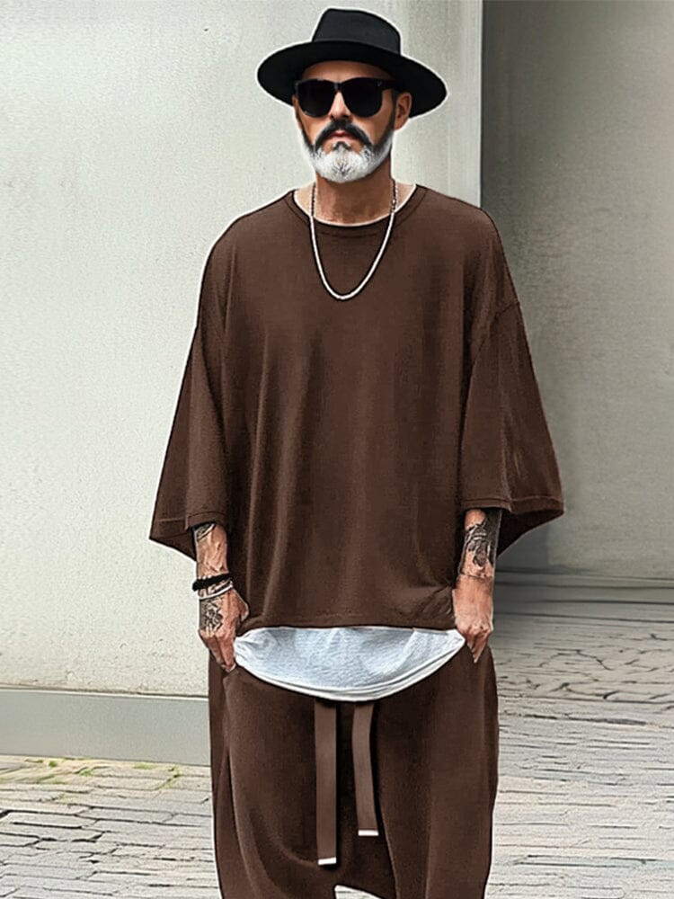 Versatile Faux Layer T-shirt Set