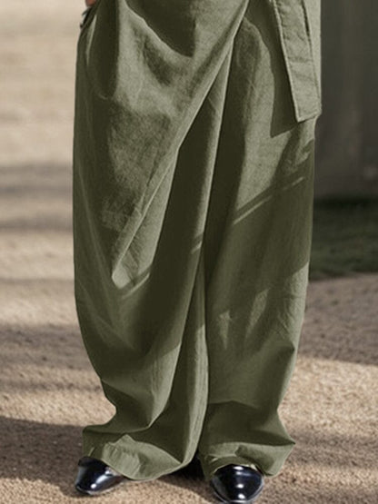 Stylish Single Strappy Cotton Jumpsuit