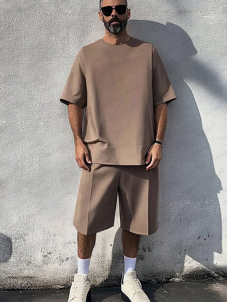 Timeless Comfort T-Shirt Shorts Set