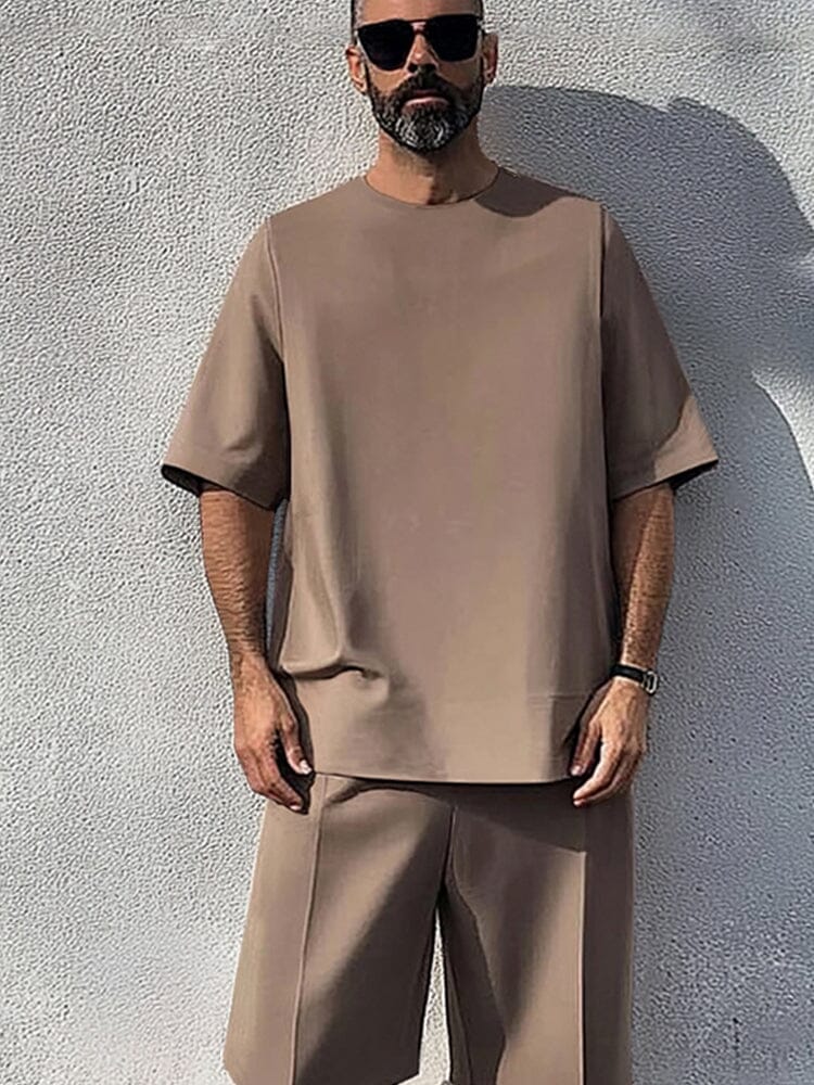 Timeless Comfort T-Shirt Shorts Set