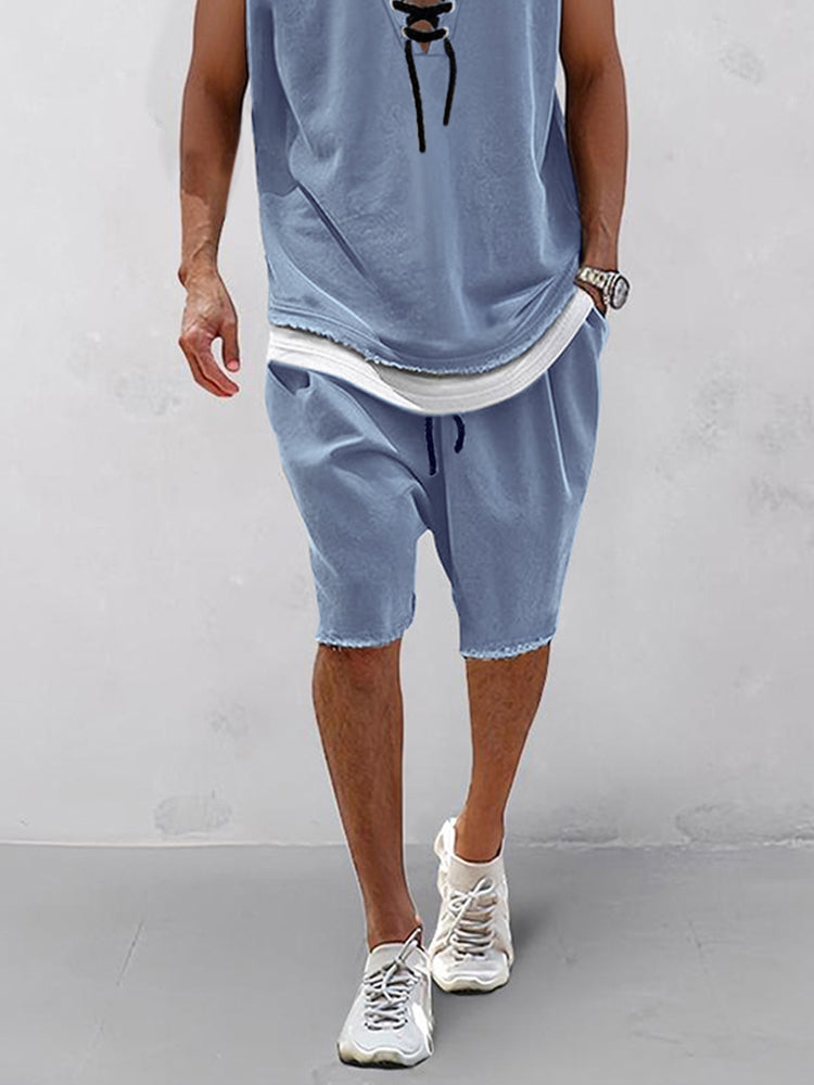 Street Chic Tank Top Shorts Set