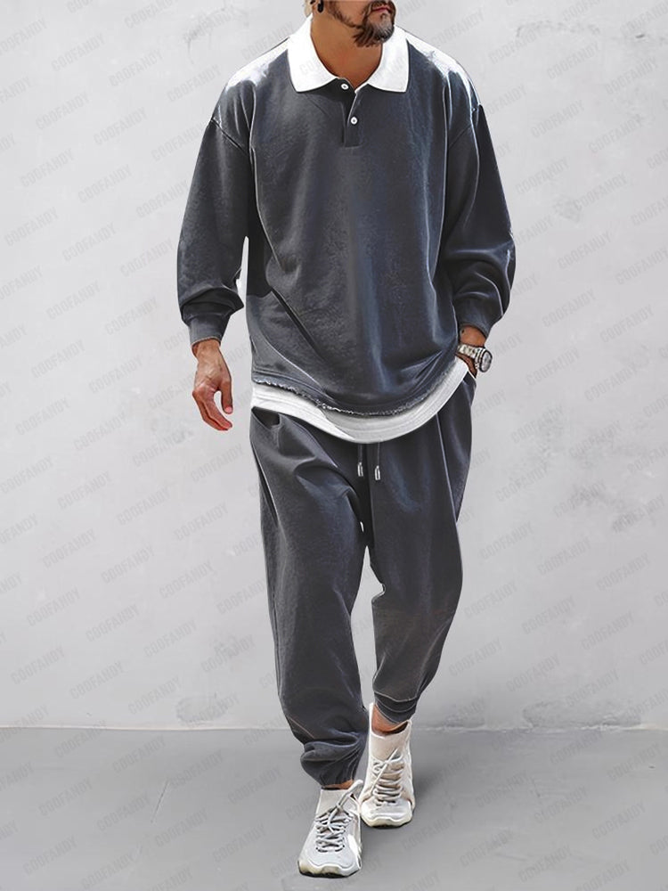 Comfort Fake 2-Piece Sports Set (Live Only)
