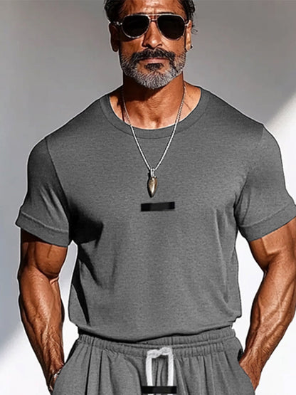 Athleisure Stylish T-Shirt Shorts Set