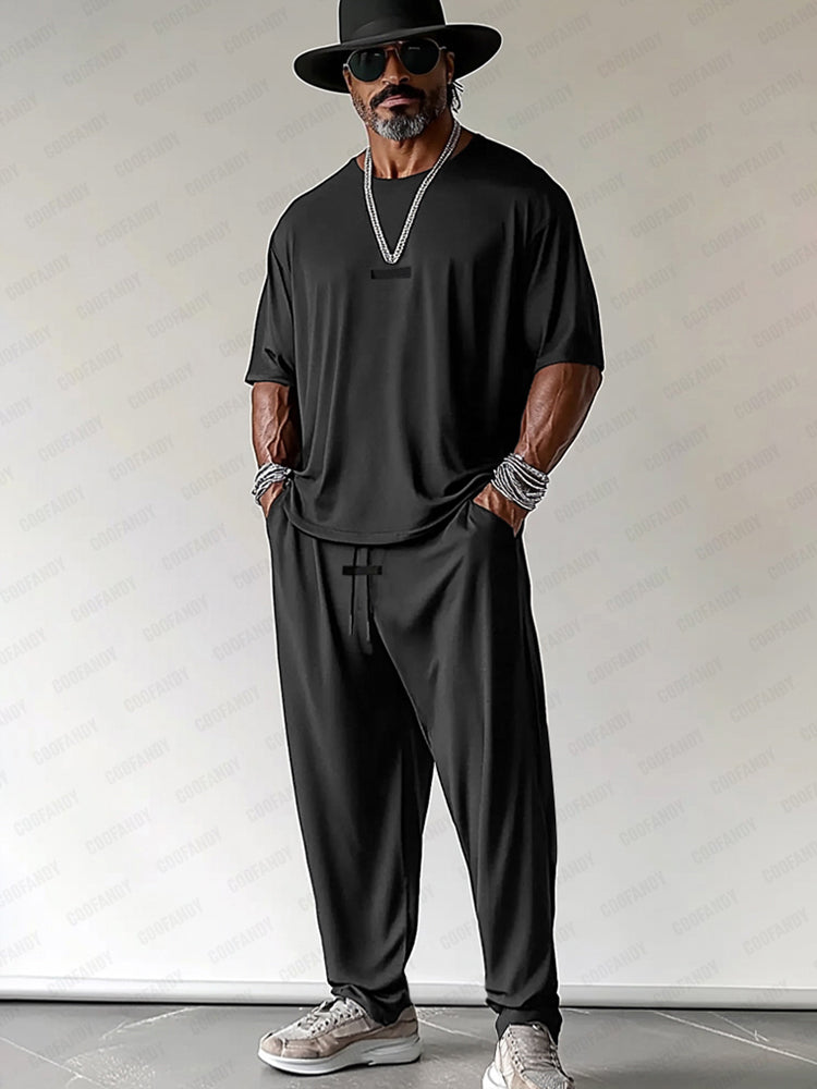 Modern Leisure T-Shirt Pants Set