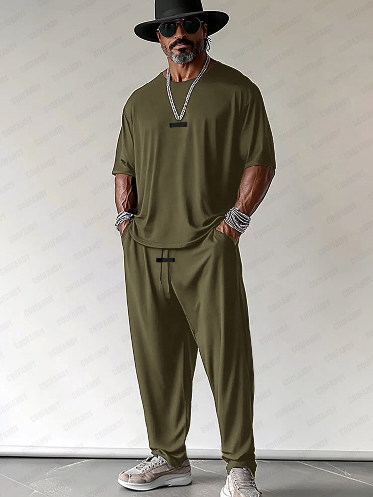 Modern Leisure T-Shirt Pants Set