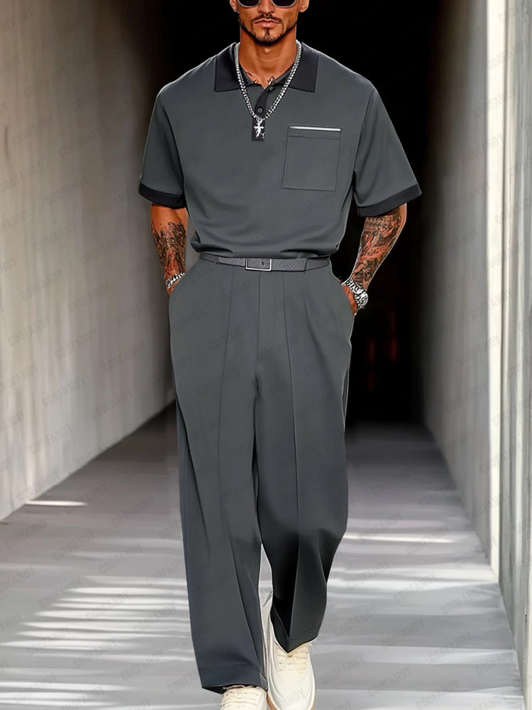 Urban Relaxed Fit Casual Set
