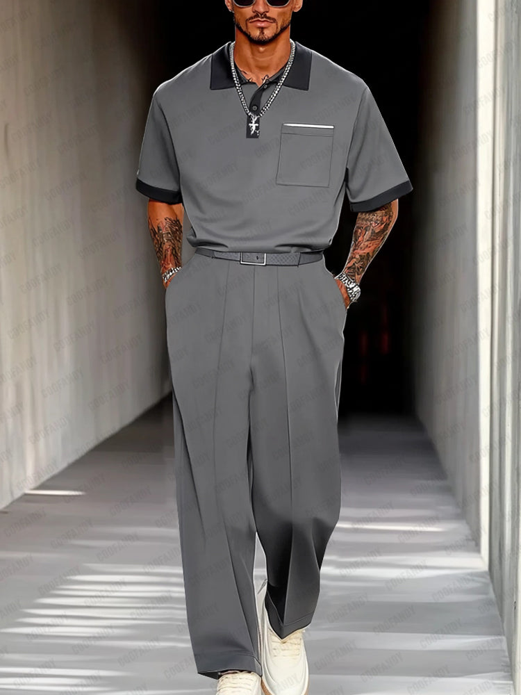 Urban Relaxed Fit Casual Set