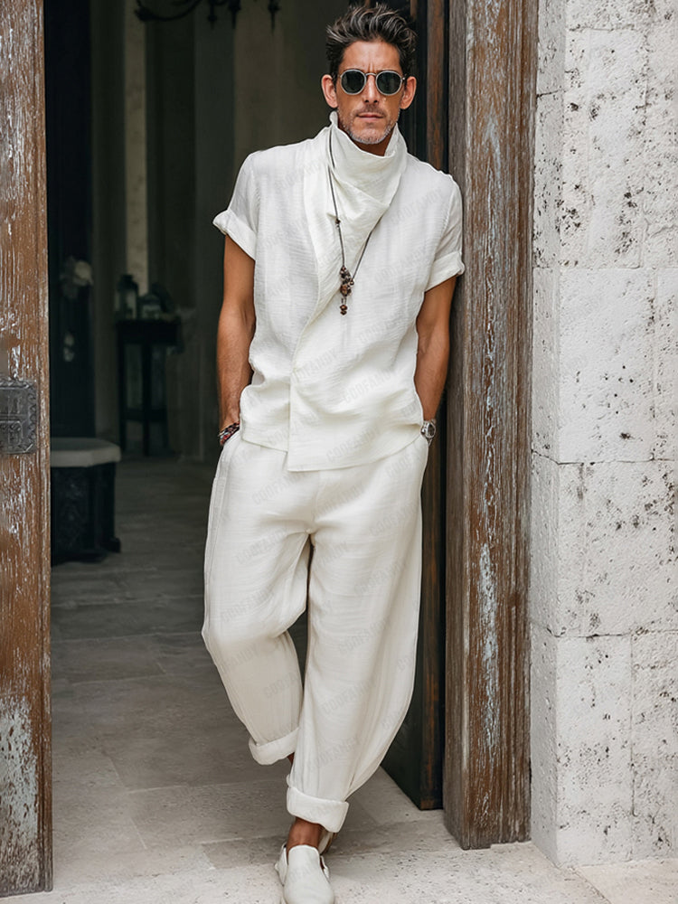 Unique Chic Cotton Casual Set