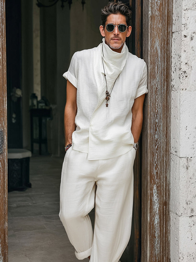Unique Chic Cotton Casual Set
