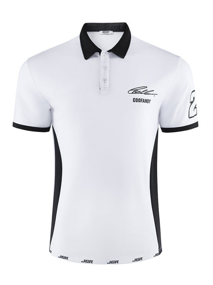 Coofandy x JGR Colorblock Polo Shirt