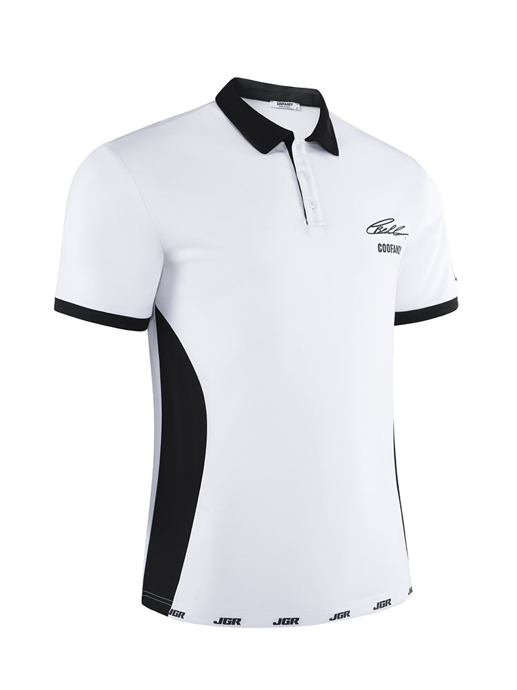 Coofandy x JGR Colorblock Polo Shirt