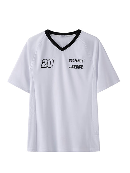 Coofandy x JGR Breathable Mesh Patchwork T-Shirt